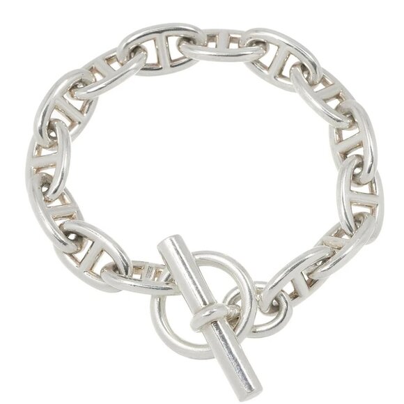 HERMES Chaine dancre GM Bracelet Silver 925 90271809 - Picture 1 of 8